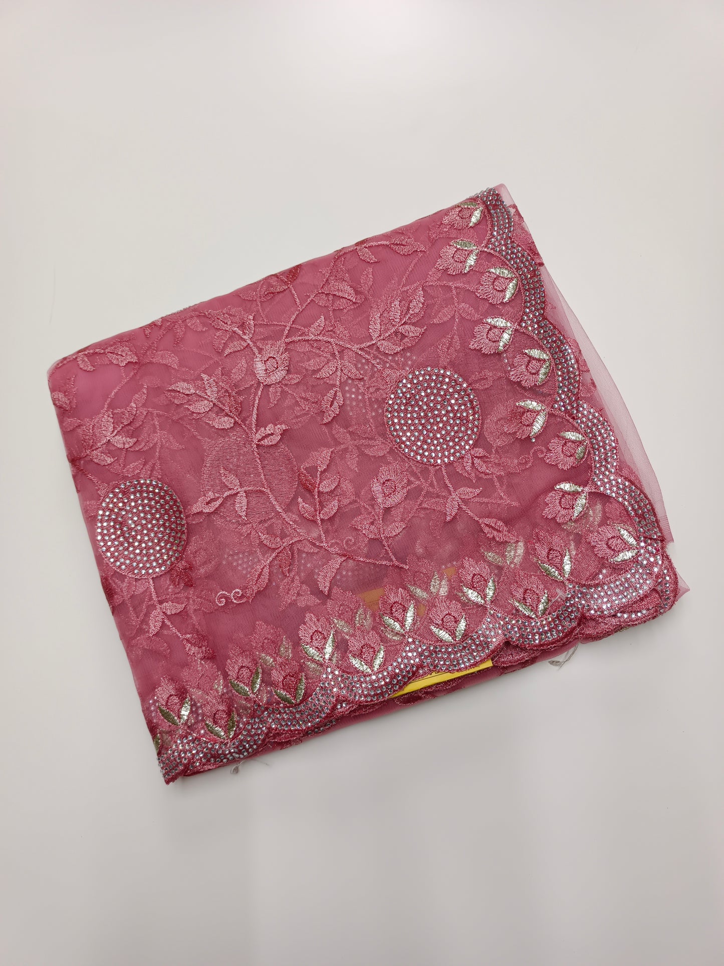 FANCY NETED WORK SAREE