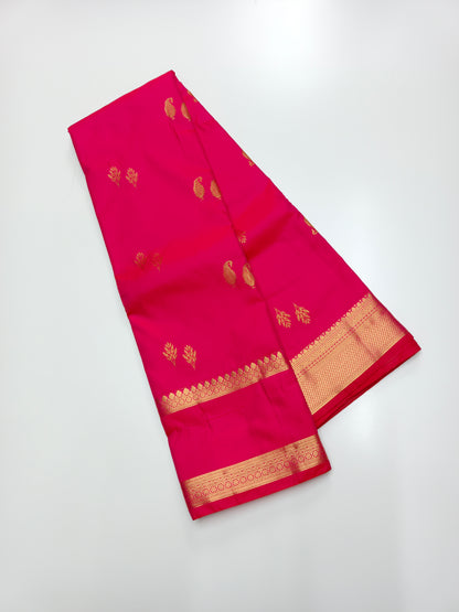 KANCHIPURAM SEMI SILK SAREE