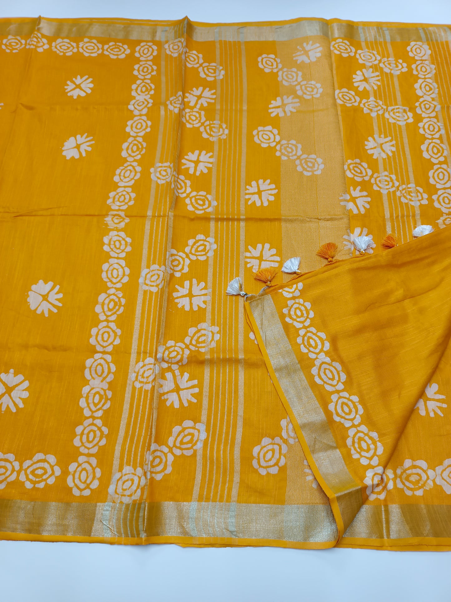 FANCY LENIN SAREE