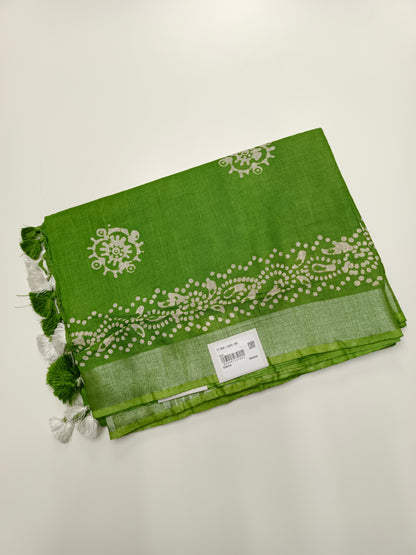 FANCY LENIN SAREE