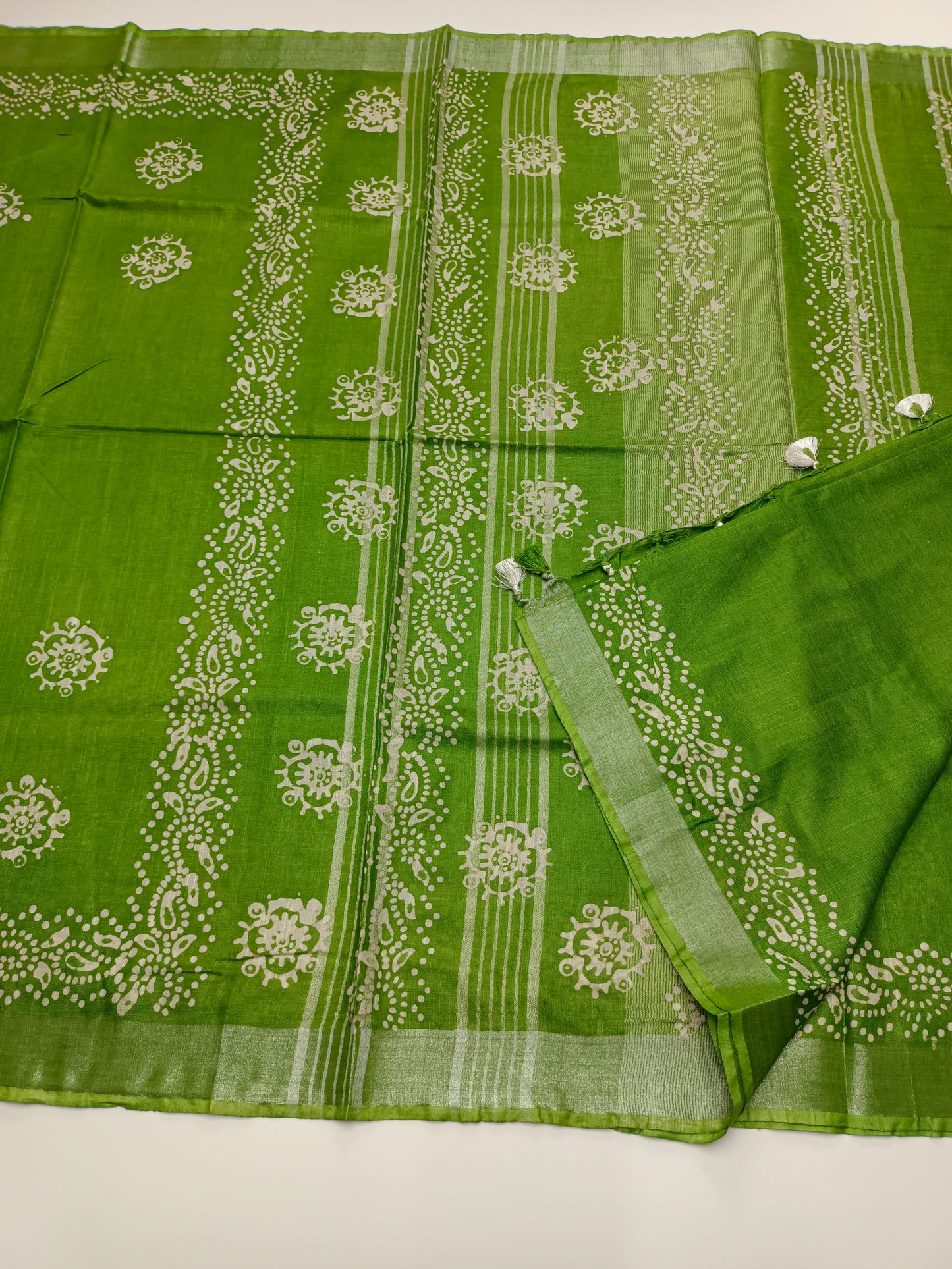 FANCY LENIN SAREE