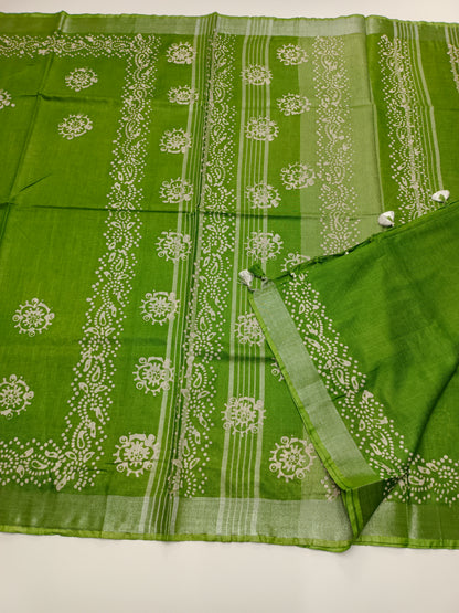 FANCY LENIN SAREE