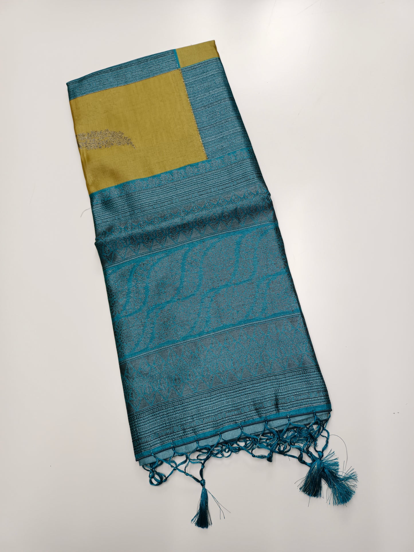 FANCY TUSSER SILK SAREE