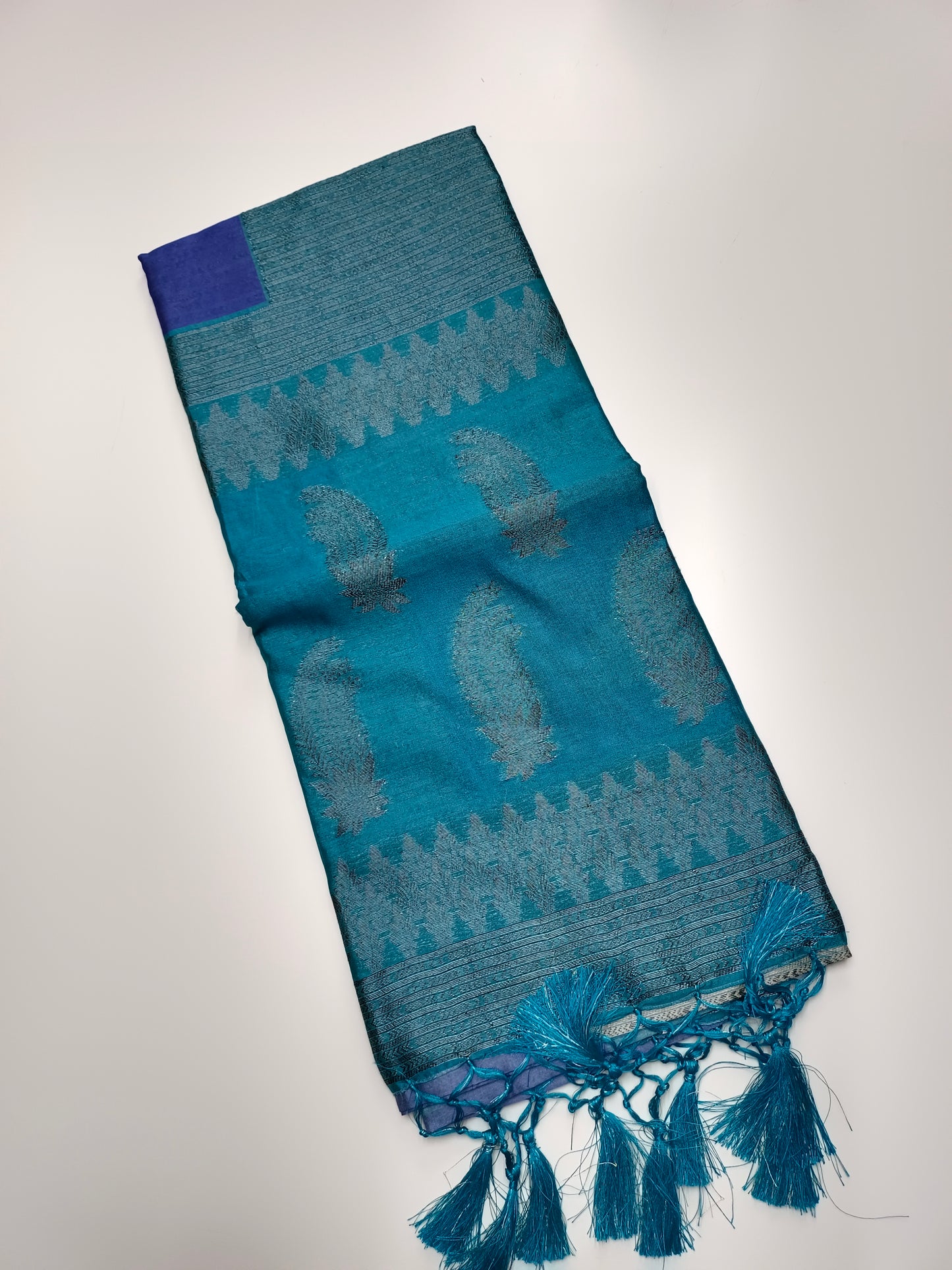 FANCY TUSSER SILK SAREE