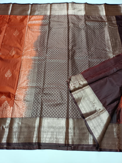 KANCHIPURAM SEMI SILK SAREE