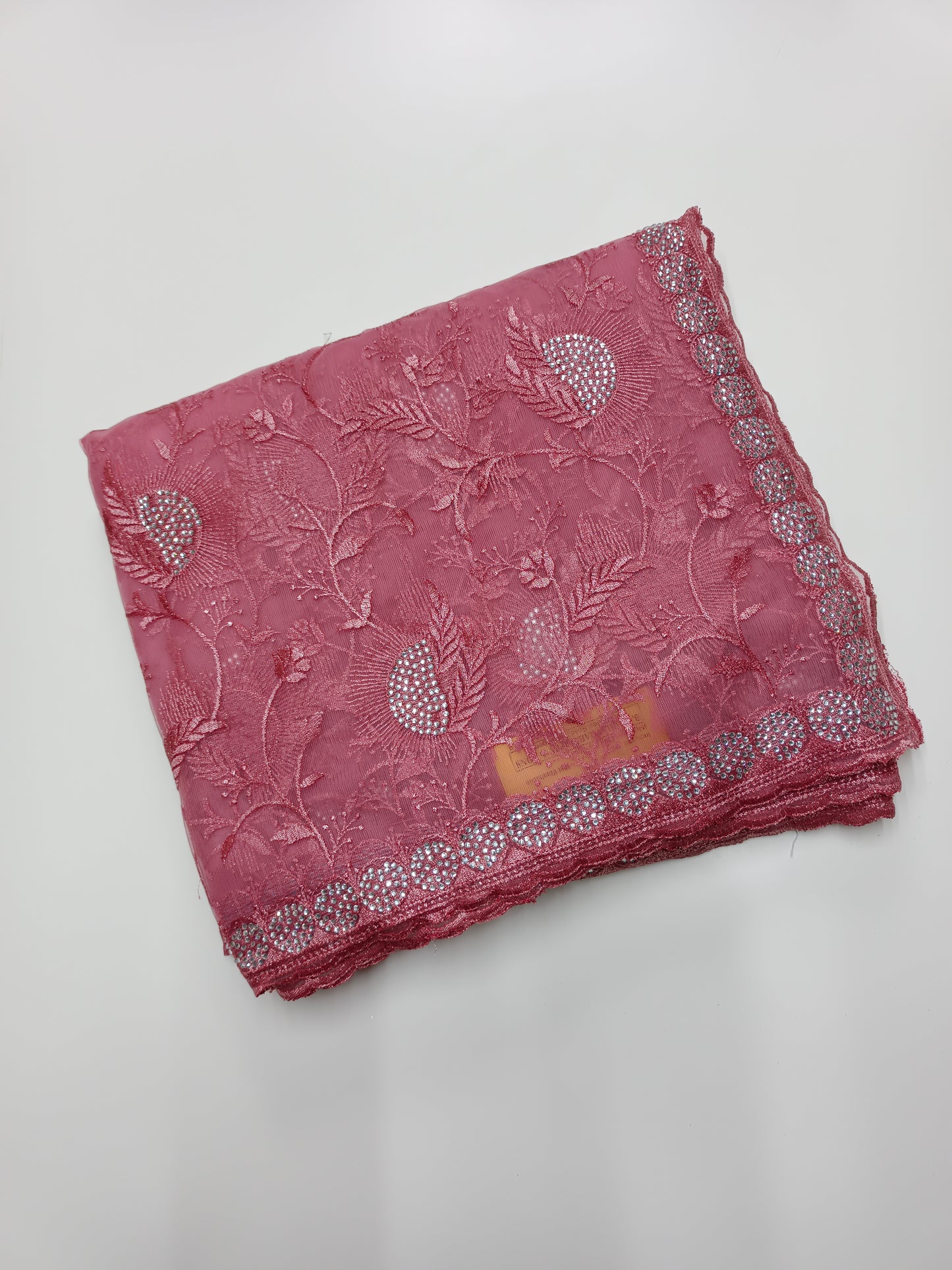 FANCY NETED WORK SAREE