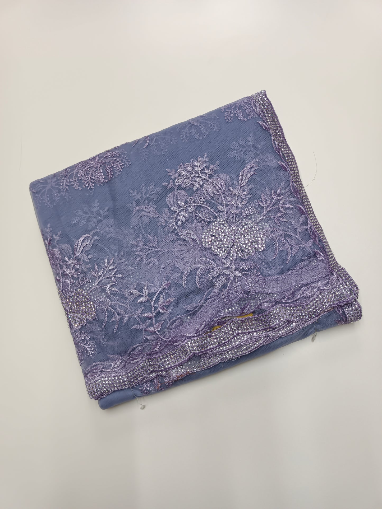 FANCY NETED WORK SAREE
