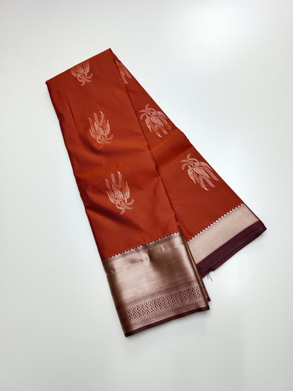 KANCHIPURAM SEMI SILK SAREE