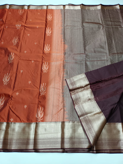 KANCHIPURAM SEMI SILK SAREE