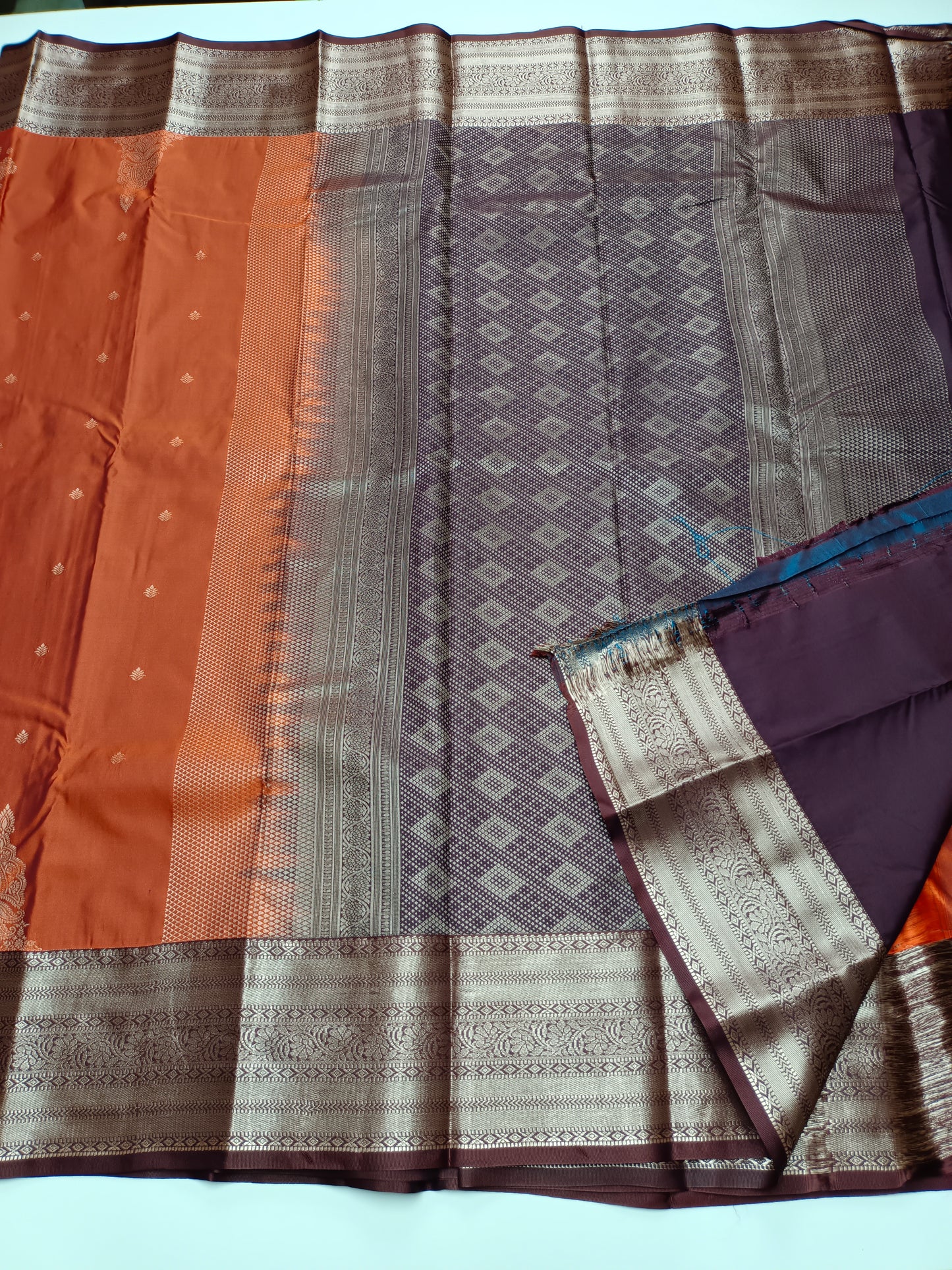 KANCHIPURAM SEMI SILK SAREE