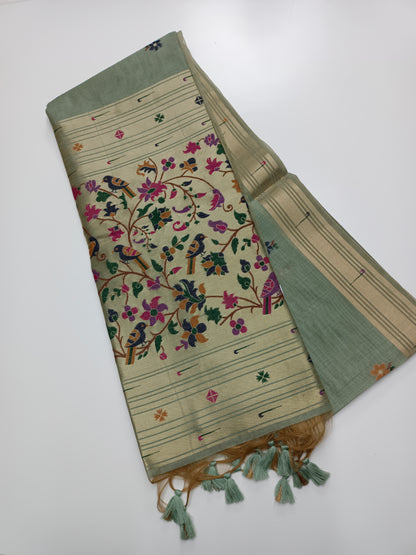 FANCY JAMDHANI COTTON SAREE