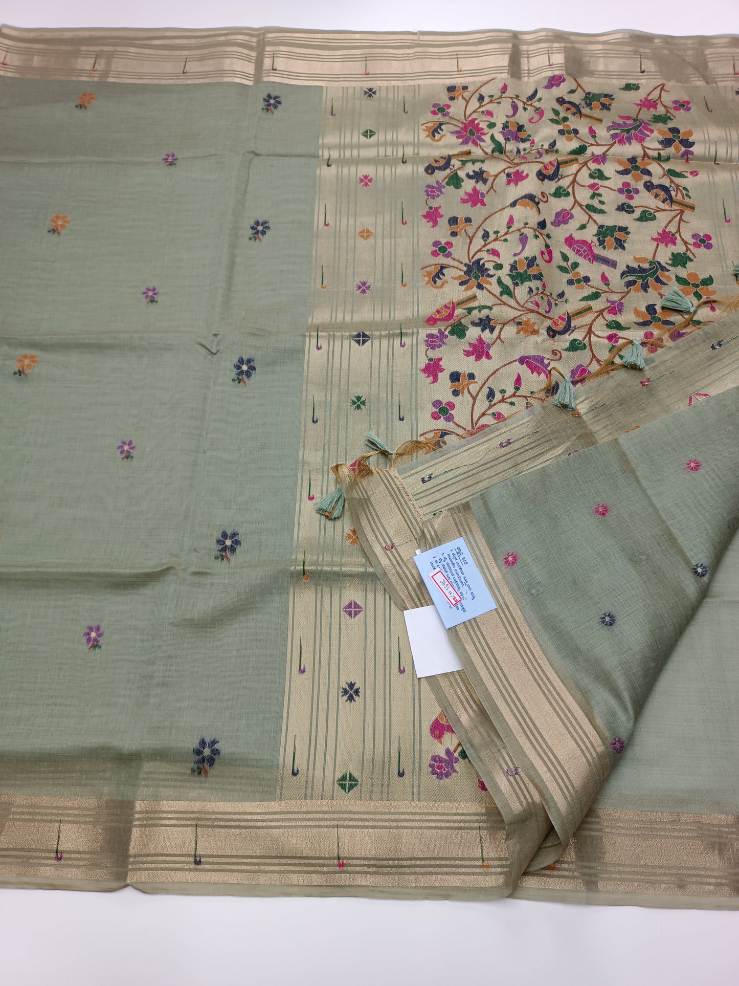 FANCY JAMDHANI COTTON SAREE