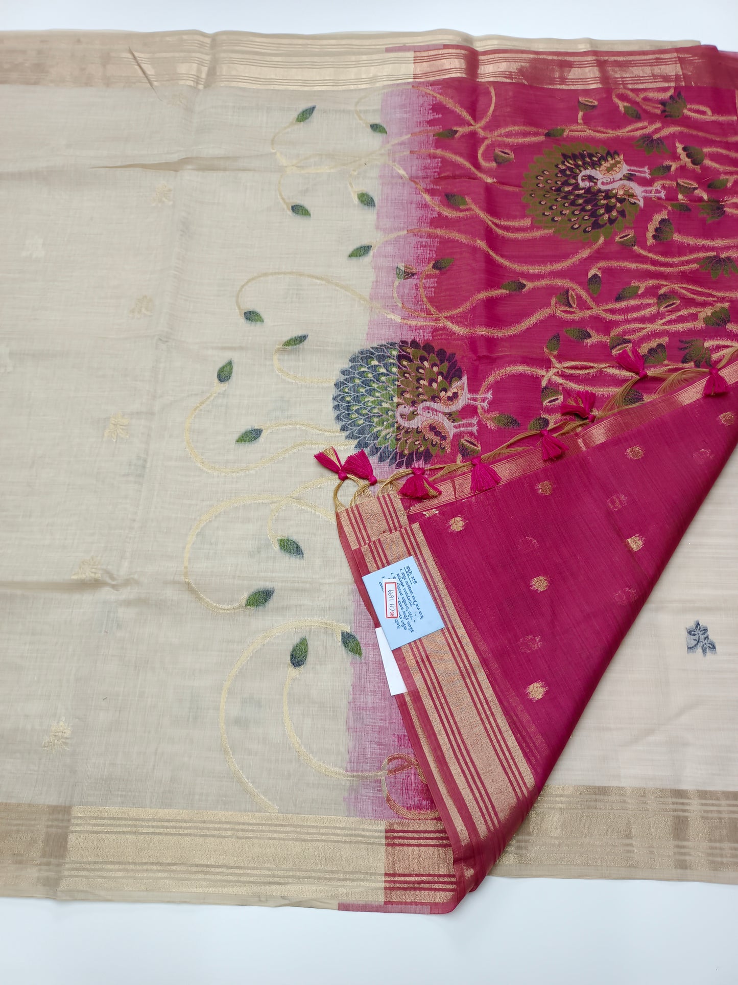 FANCY JAMDHANI COTTON SAREE