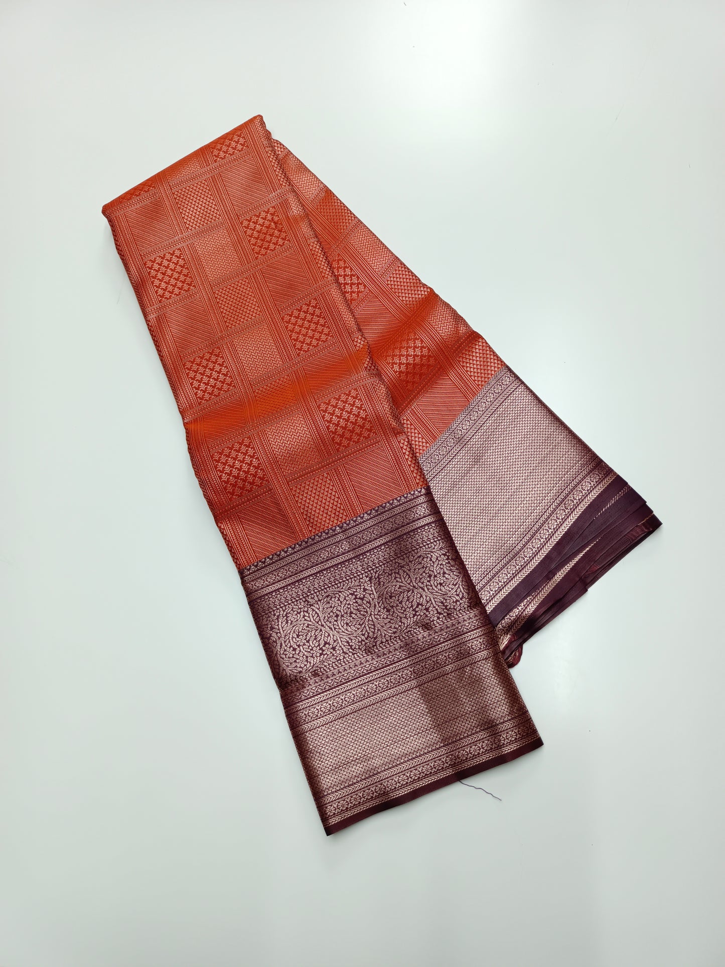 KANCHIPURAM SEMI SILK SAREE