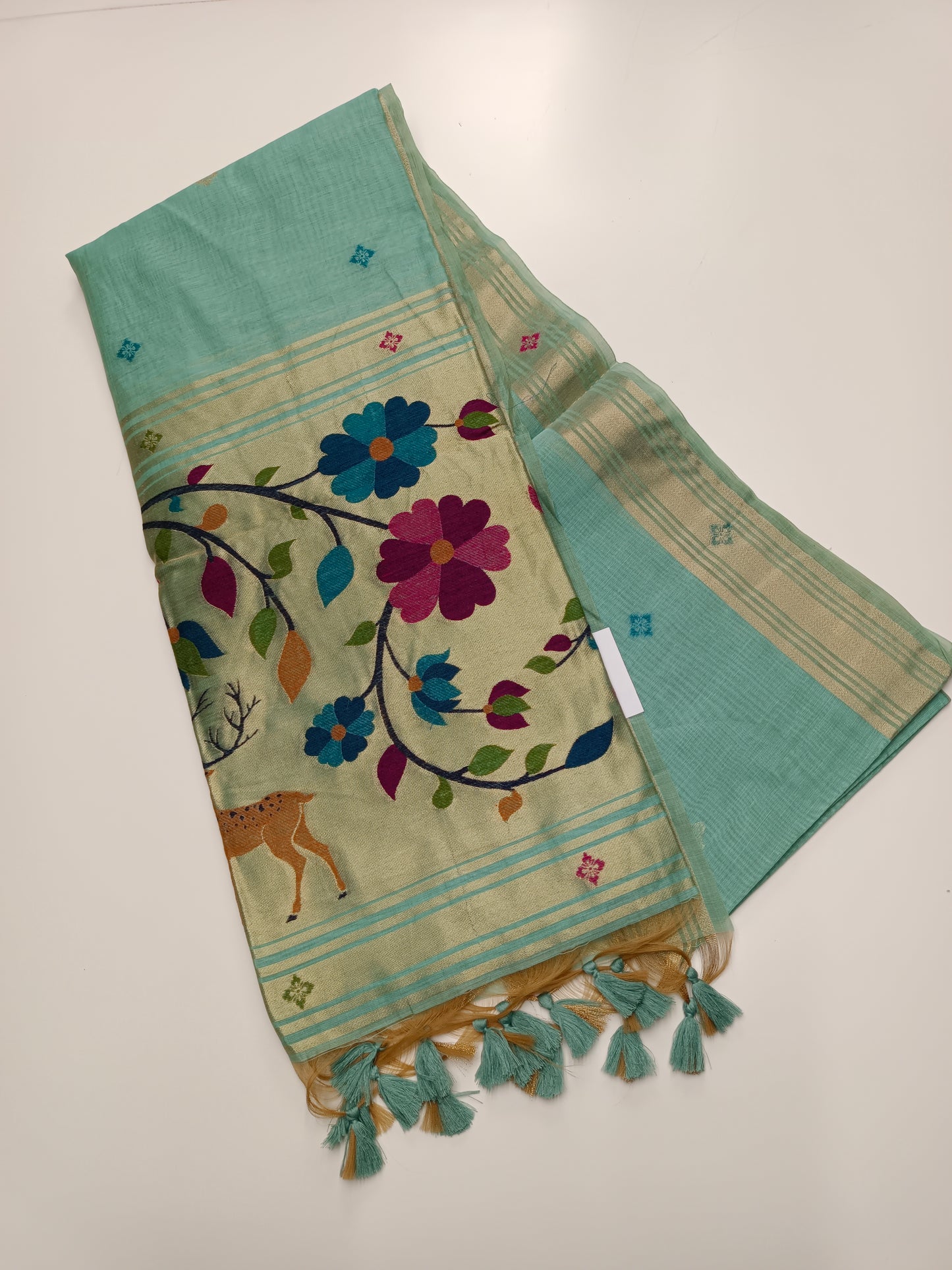 FANCY JAMDHANI COTTON SAREE