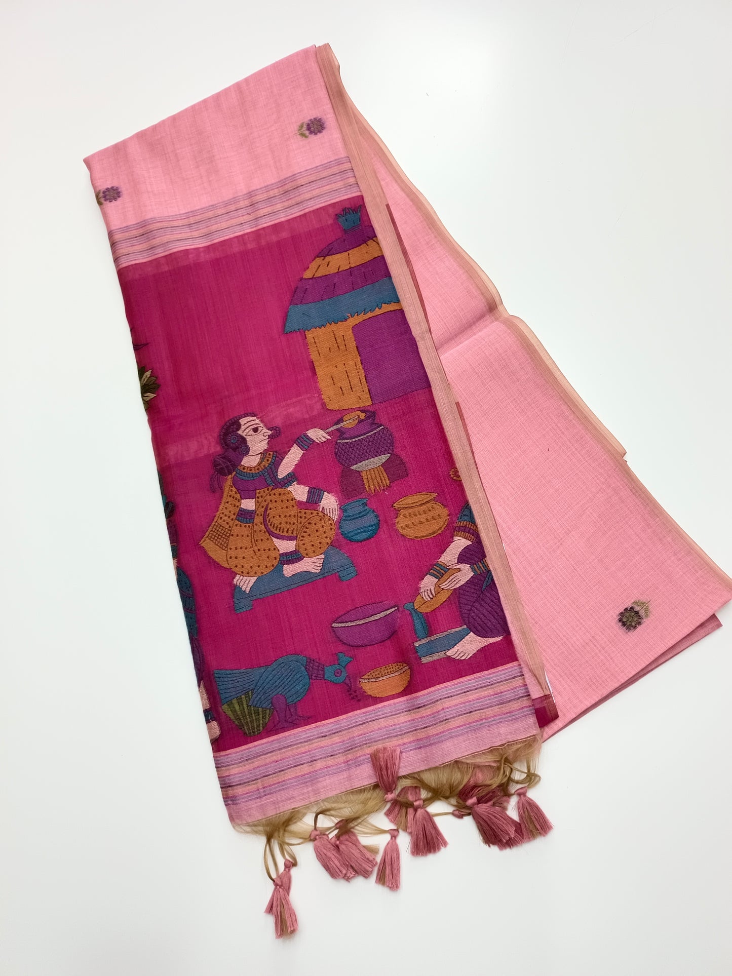 FANCY JAMDHANI COTTON SAREE
