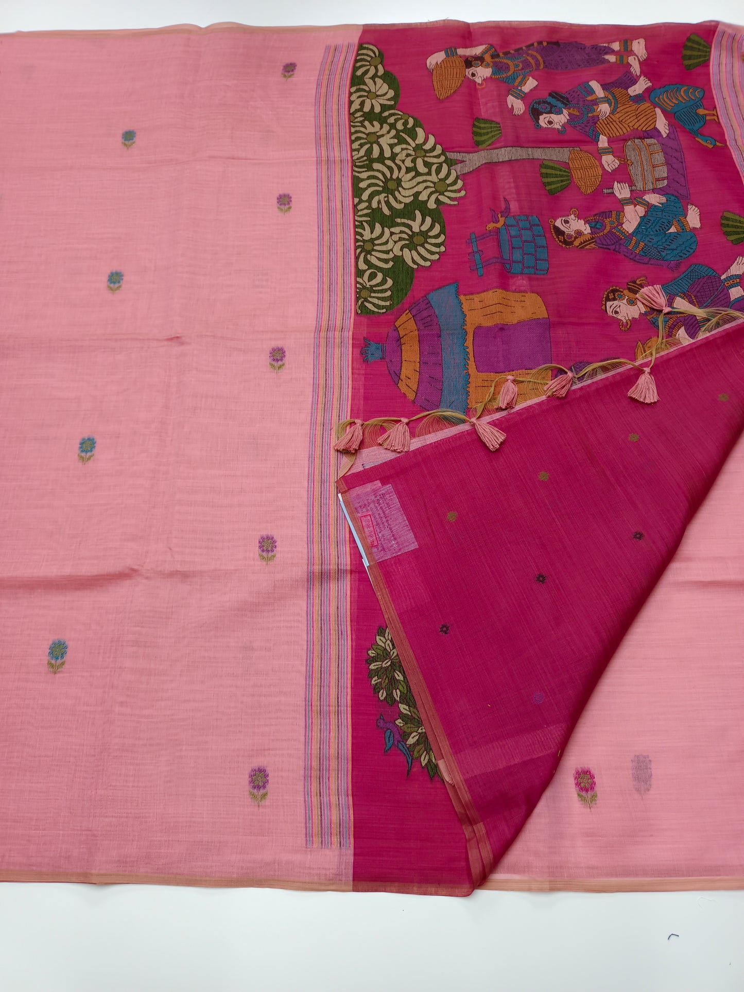 FANCY JAMDHANI COTTON SAREE