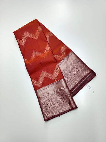 KANCHIPURAM SEMI SILK SAREE