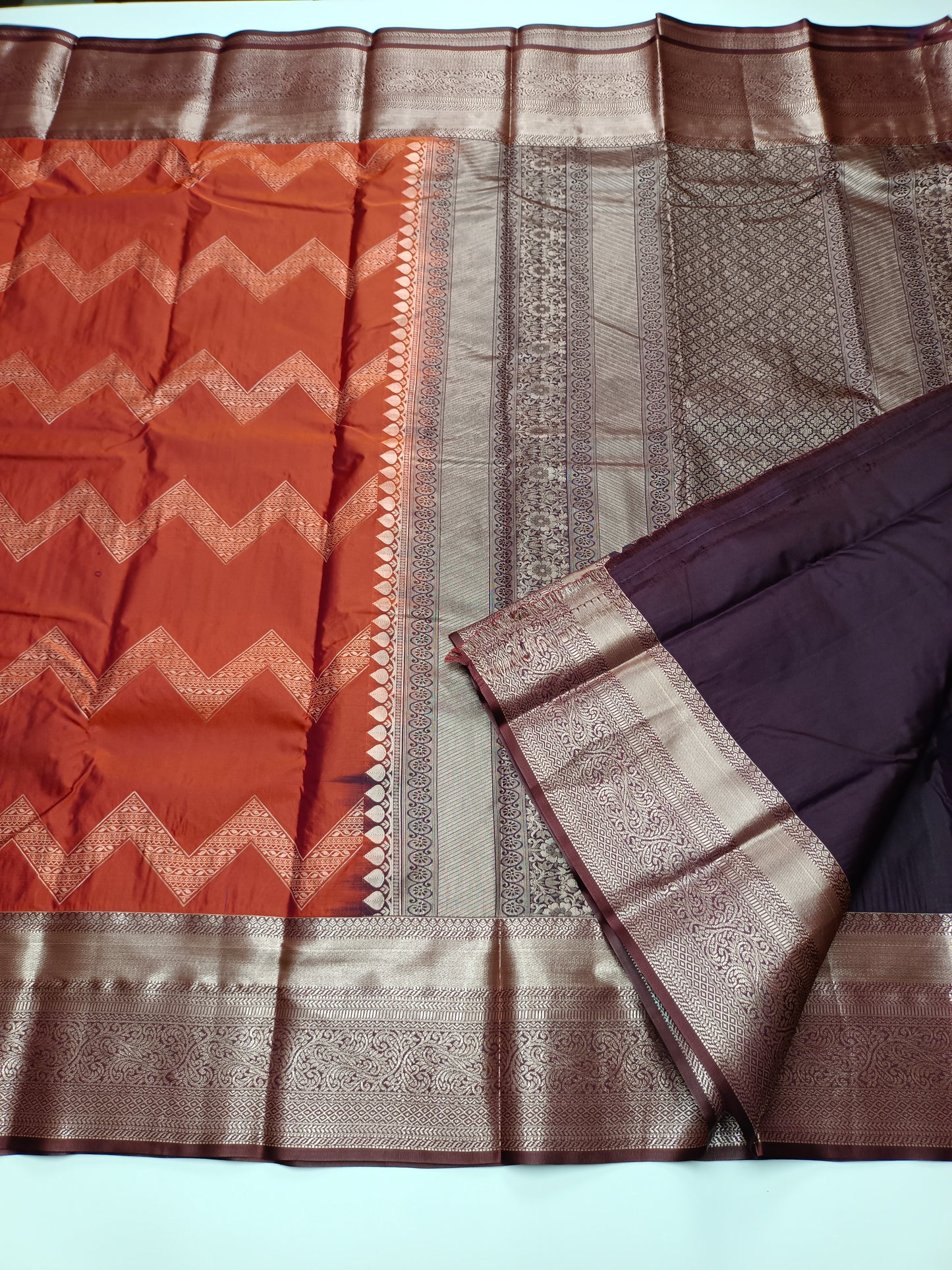 KANCHIPURAM SEMI SILK SAREE