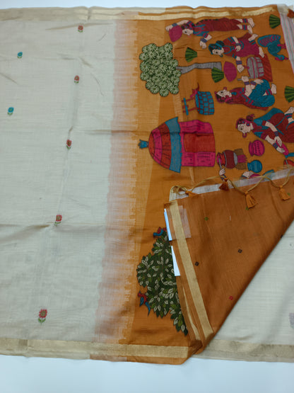 FANCY JAMDHANI COTTON SAREE