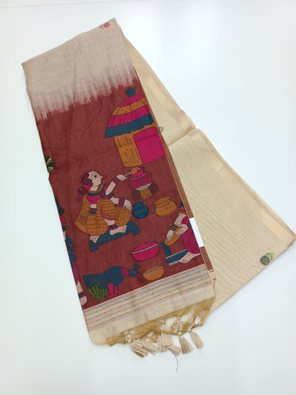 FANCY JAMDHANI COTTON SAREE