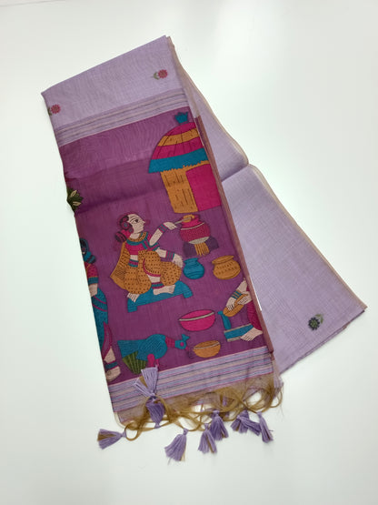 FANCY JAMDHANI COTTON SAREE