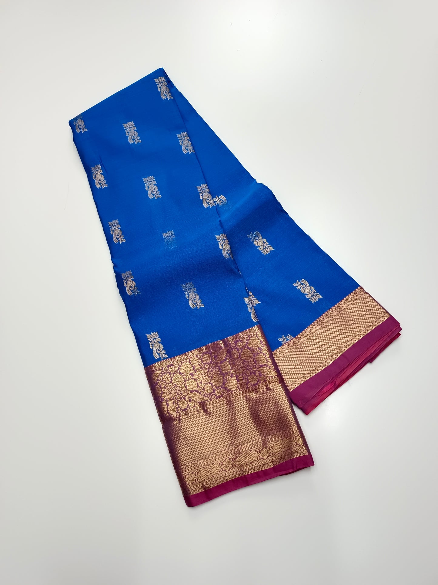 KANCHIPURAM SEMI SILK SAREE