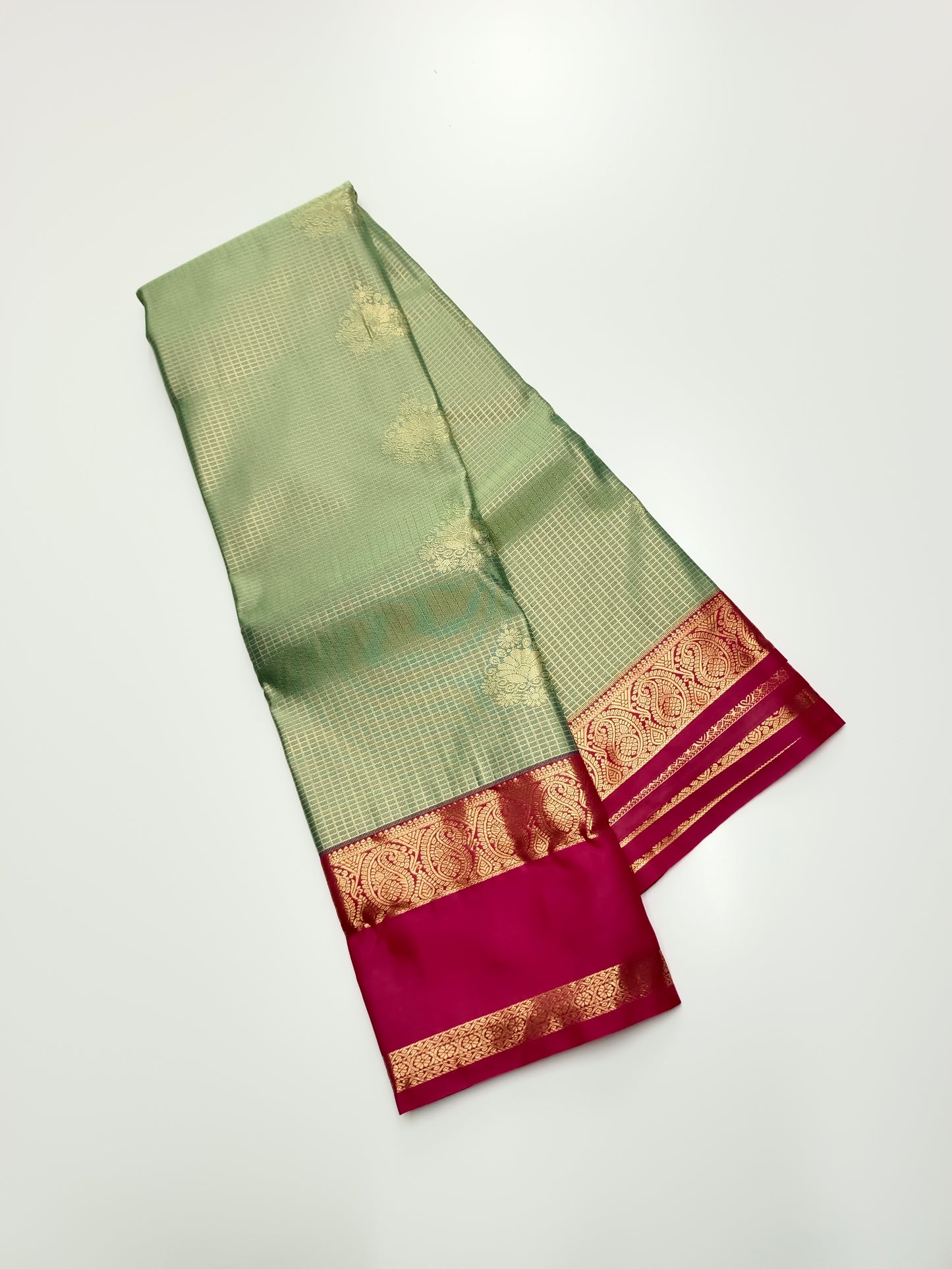 KANCHIPURAM SEMI SILK SAREE