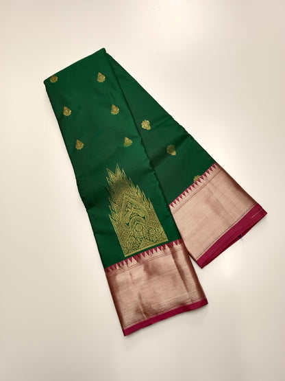 KANCHIPURAM SEMI SILK SAREE