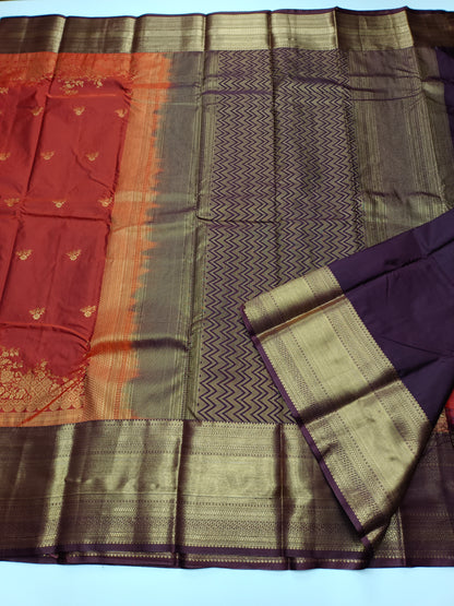KANCHIPURAM SEMI SILK SAREE