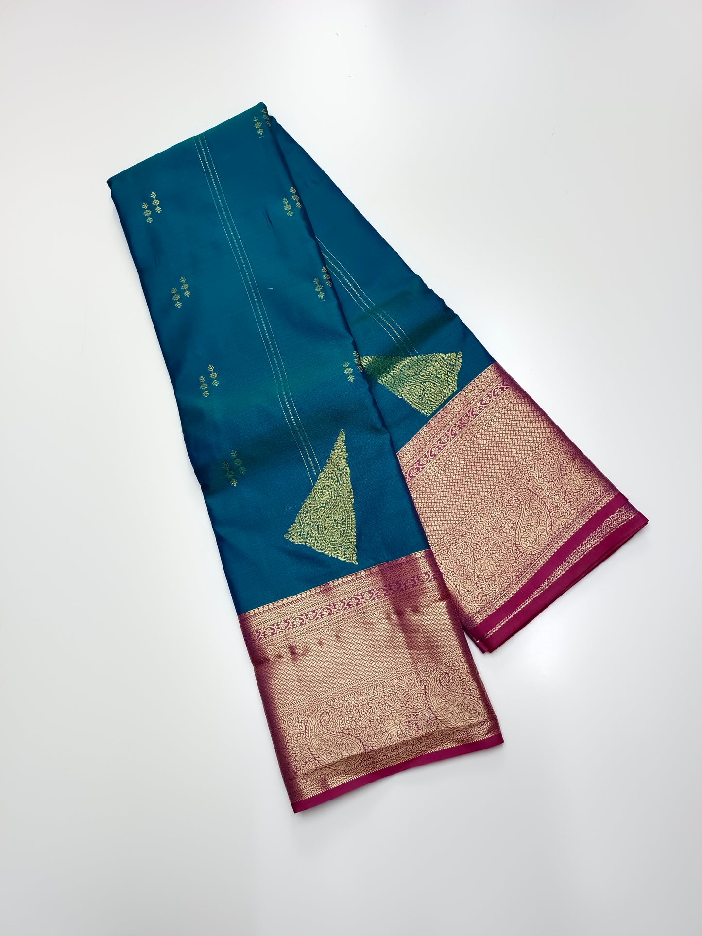 KANCHIPURAM SEMI SILK SAREE