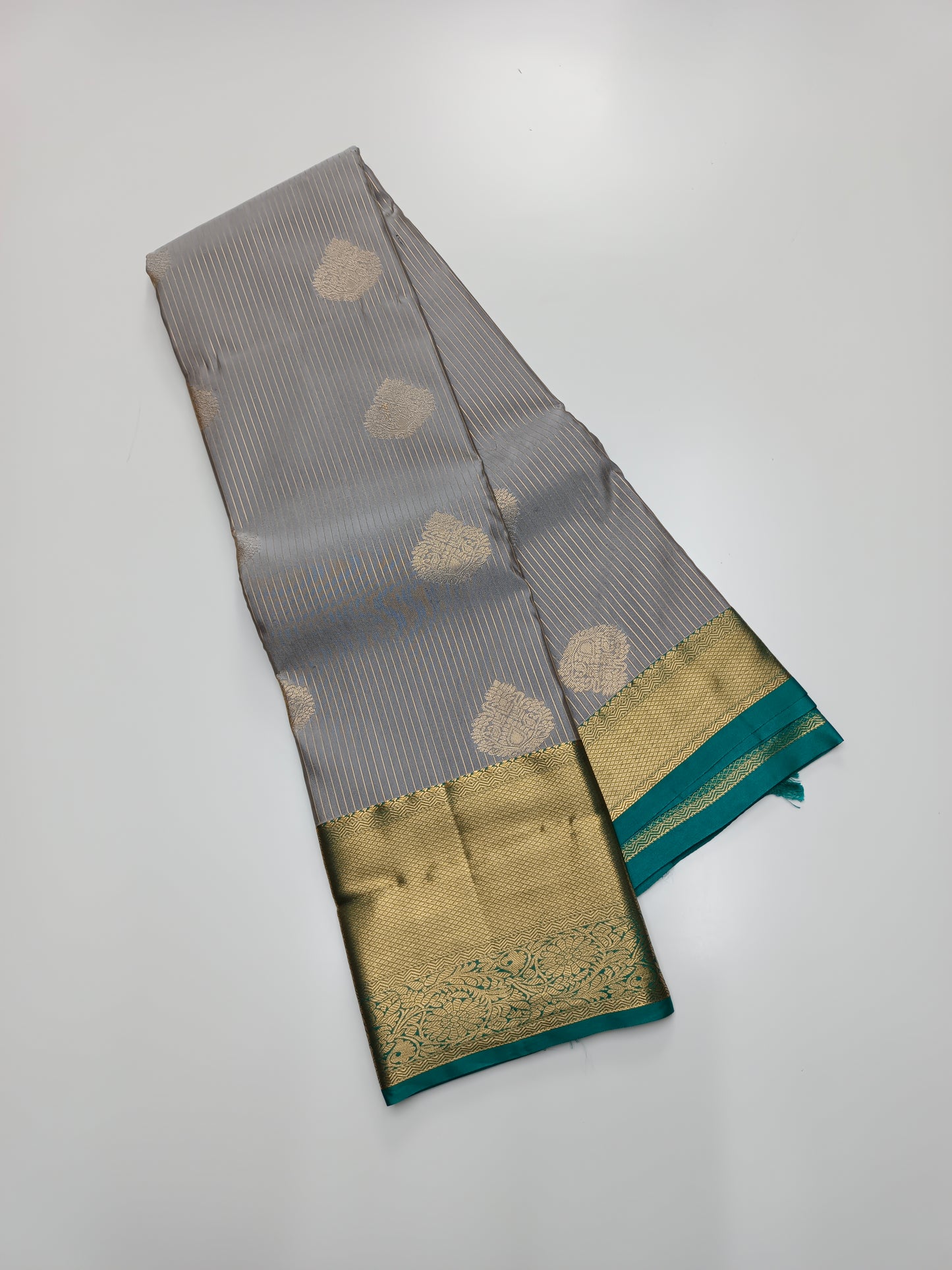 KANCHIPURAM SEMI SILK SAREE