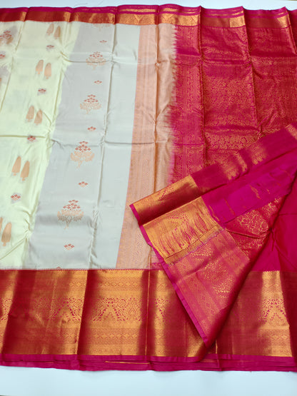KANCHIPURAM SEMI SILK SAREE