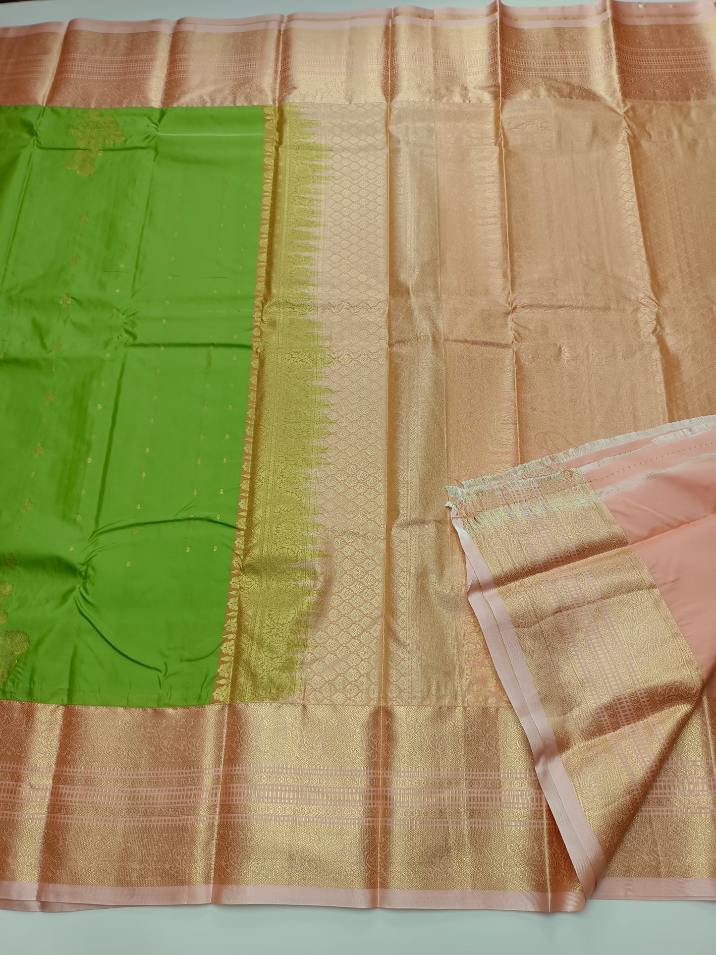 KANCHIPURAM SEMI SILK SAREE
