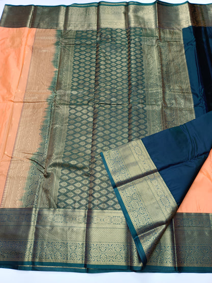 KANCHIPURAM SEMI SILK SAREE