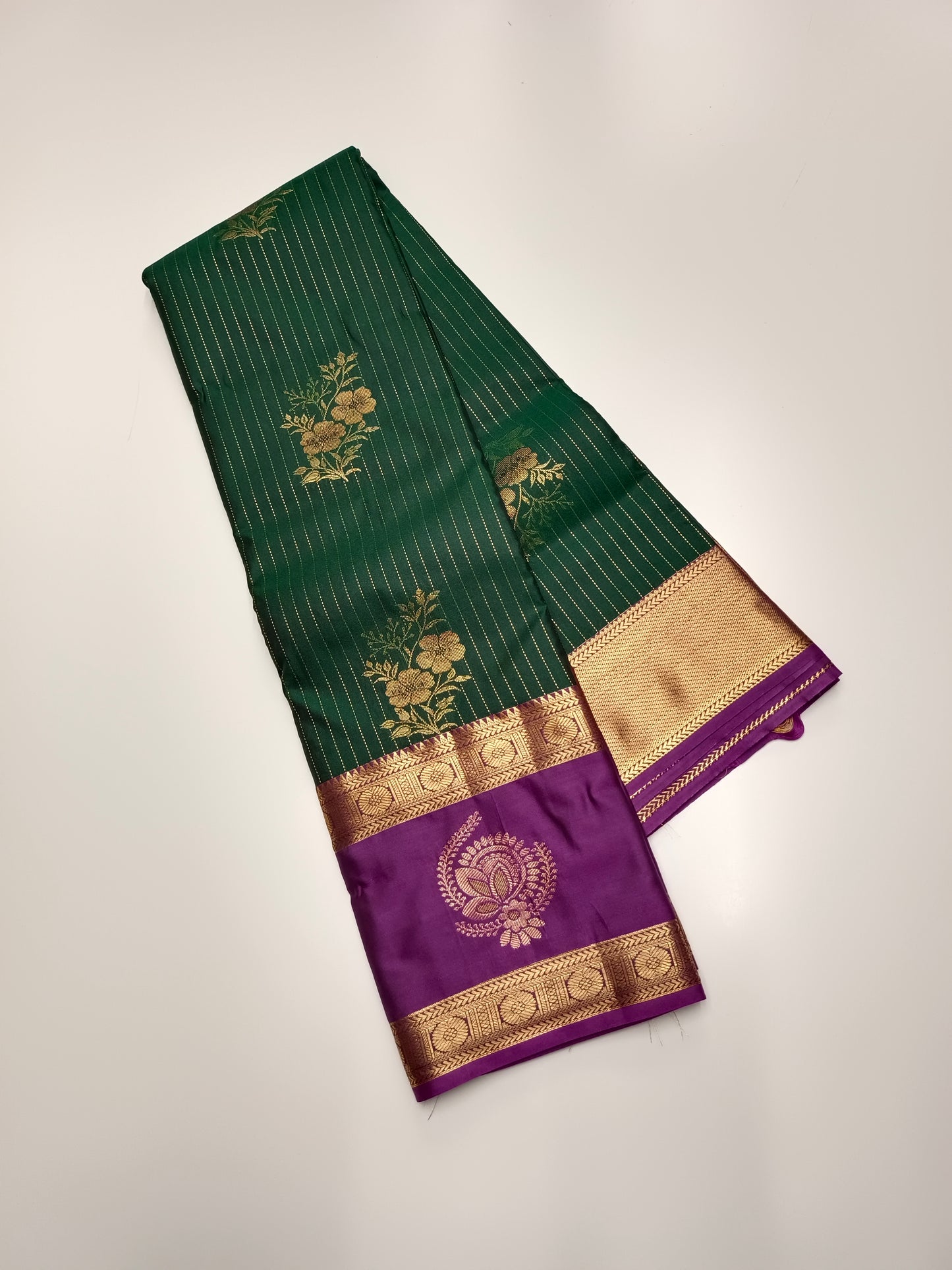 KANCHIPURAM SEMI SILK SAREE