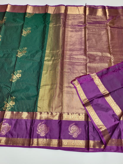 KANCHIPURAM SEMI SILK SAREE