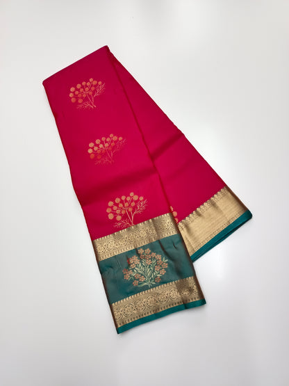 KANCHIPURAM SEMI SILK SAREE