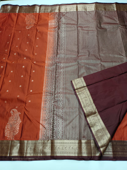 KANCHIPURAM SEMI SILK SAREE