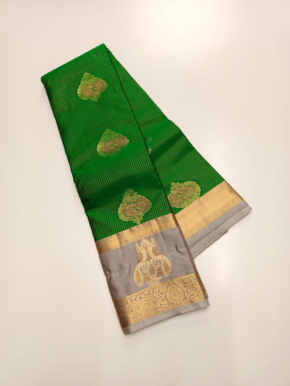 KANCHIPURAM SEMI SILK SAREE