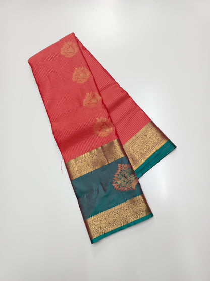 KANCHIPURAM SEMI SILK SAREE