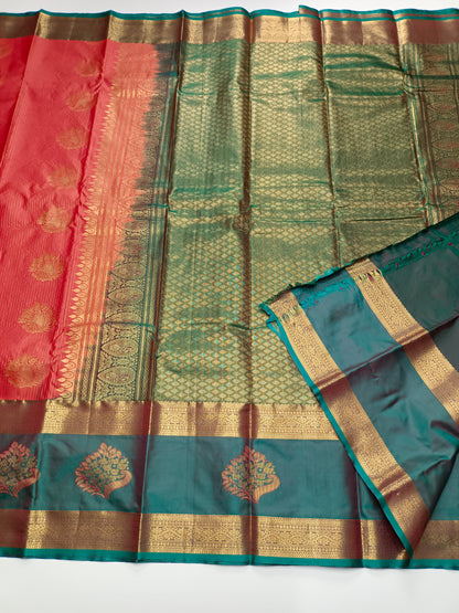 KANCHIPURAM SEMI SILK SAREE