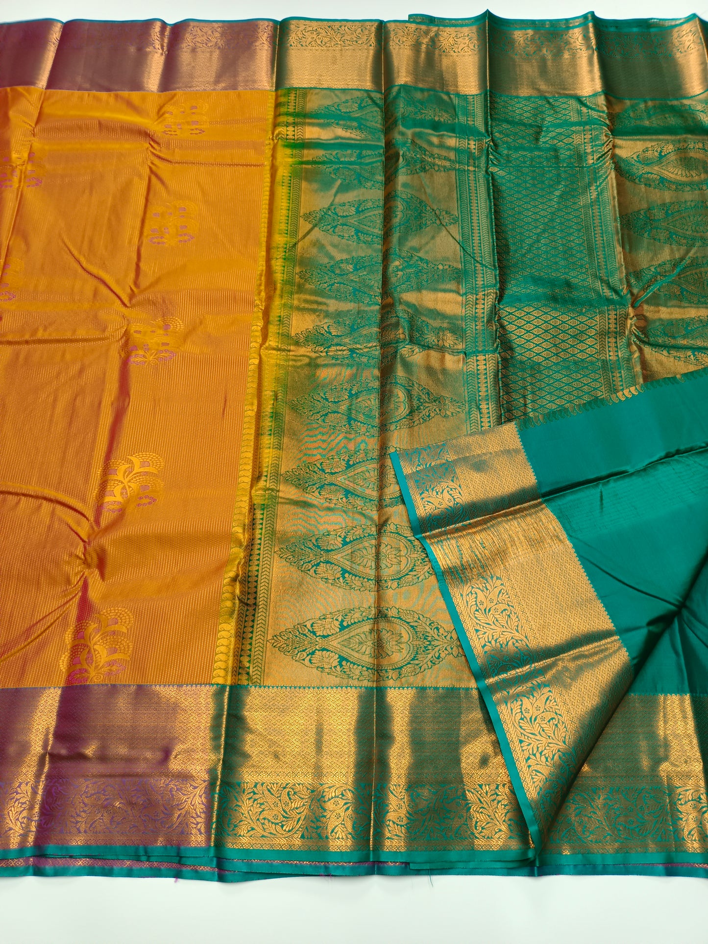 KANCHIPURAM SEMI SILK SAREE