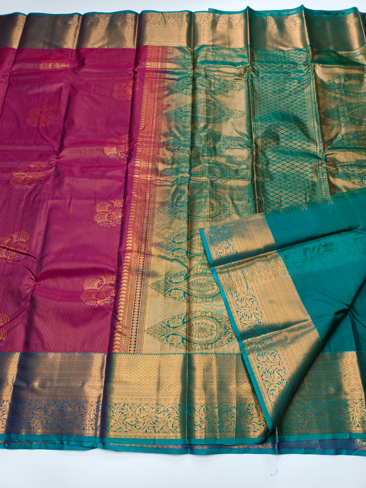 KANCHIPURAM SEMI SILK SAREE