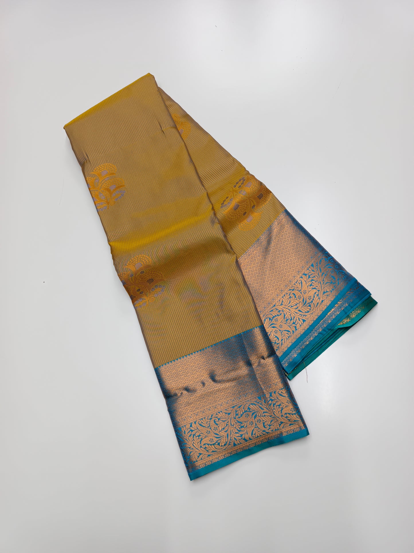 KANCHIPURAM SEMI SILK SAREE