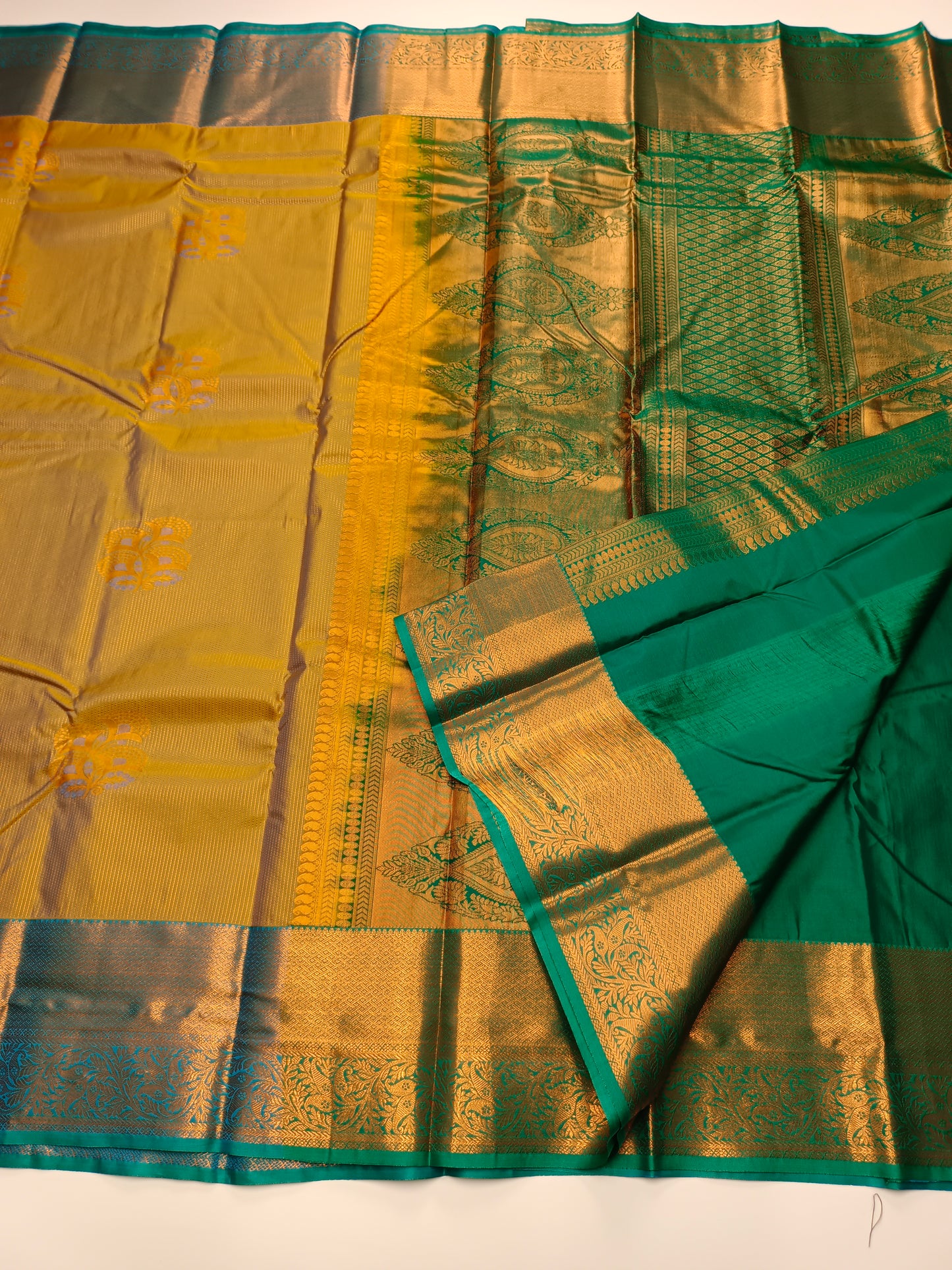 KANCHIPURAM SEMI SILK SAREE