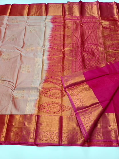KANCHIPURAM SEMI SILK SAREE