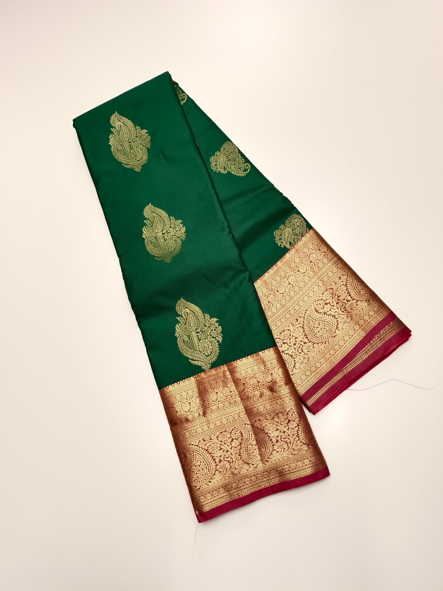 KANCHIPURAM SEMI SILK SAREE