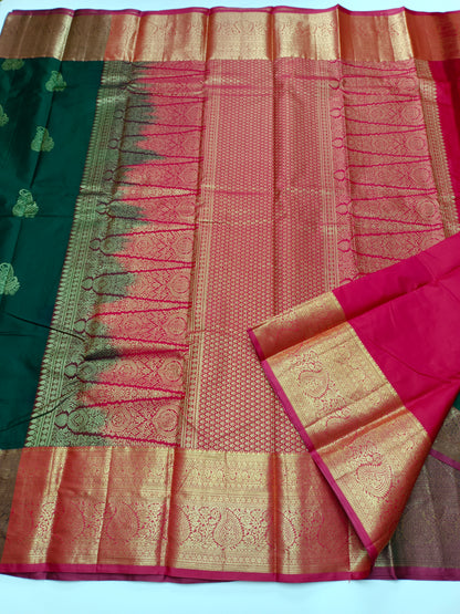 KANCHIPURAM SEMI SILK SAREE