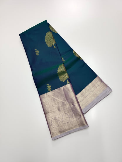 KANCHIPURAM SEMI SILK SAREE